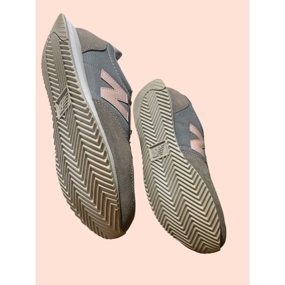 New Balance Sneakers Women’s Size: 6  Gray Pink Suede Running Shoes - Picture 4 of 12